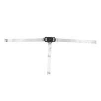3-Point 5-Point Harness Child Seat Belt Lunch Seat Fastening Strap Toddler Protection Universal Strap Stroller Accessories white