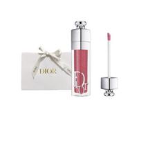 DIOR Enchanting Lip Gloss Gift Bag, Hydrating, Moisturizing, Soft and Non-sticky, Pure Lustful Lips, Cosmetics 026 low saturation rose rožinio aukso spalvos
