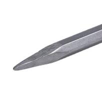 Durable Long Shank Point Chisel Pointed Chisel Chrome Steel Chisel Bit Hex Shank 17x280MM Hex Electric Pick Concrete Processing chaki