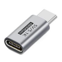 USB C Male to USB C Female Charging Adapters 5.1K Resistance For Low Power Gadgets And Tools 1