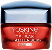 Yoskine, Tsubaki 55+, Anti-Aging, Day & Night, Cream, Face, 50 ml