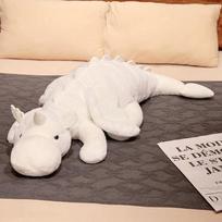 70-150CM Little Flying Dragon Plush Toys Giant White Dinosaur Stuffed Animal Toy Soft Bedroom Sleep Pillow Cushion 70cm balta