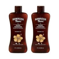 Hawaiian Tropic Dark Tanning Sun Care Moisturizing Oil 236.6ml black