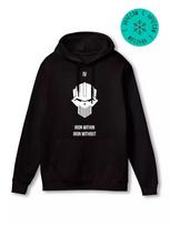 Warhammer 40000 Hoodie Iron Warriors Space Marine 3XL black