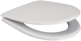 Prekė su pažeista pakuote. Unitazo dangtis Cersanit Eko K98-0036, balta sp., 44 cm x 36.3 cm