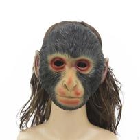 Monkey Animal Realistic Props Face Cover for Birthday Masquerades Role Play black