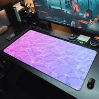Large mouse pad 1000X500 Colored water Gaming Computer Mat Mousepad Mouse Gamer Office Desk Pad Keyboard Mousepad for Laptop PC 30cmx60cm(11.8x23.6inch) black