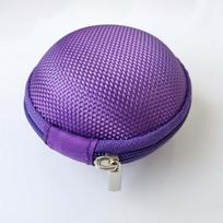 7 Compartments Round shape Essential Oil Case Perfume Storage bag Mini Bottle Box Gel Container violetinė