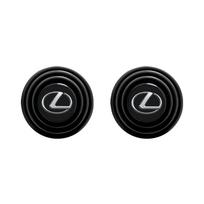 Automobilio durų amortizatoriaus pagalvėlė Smūgiams atspari pagalvėlė Automobilio priedai Lexus RX 300 IS 250 300 GX 400 460 UX 200 NX LX GS ES 2pcs black