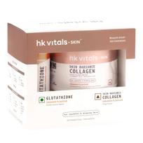 hk vitals Odos spindesio jūrų kolagenas, 100 g + Glutathione putojančios tabletės