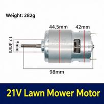 21V Grass Trimmer Motor Metal Shell Brush Cutter Motor Durable DC Motor  Grass Trimmer Refit