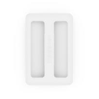 Silicone Toaster Dust Cover Soft Dustproof Breakfast Machine Cover Universal Toaster Upper Lid balta