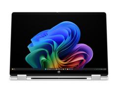 HEWLETT-PACKARD HP OmniBook 5 Flip NG AI 14-km0001nnx - Ultra 7 355, 32GB LPDDR5X 7467 on-board, 512GB , Touch/14.0 2K (1920x1200) OLED, Glacier Silver DF+ AI logo - 5MP IR TNR, Not Included 65W AC Ad