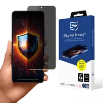 3mk Protection 3mk Silky Matt Privacy protective film for Redmi Note 12 4G phone (privacy effect)