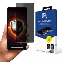 3mk Protection 3mk Silky Matt Privacy protective film for Poco X5 Pro phone (privacy effect)