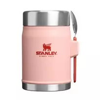 Stanley Thermos food The Legendary Food Jar + Spork 0.4L peach pink