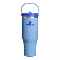 Stanley Thermo mug with straw The IceFlow Flip Straw 2.0 Tumbler 0.89L light blue