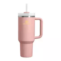 Stanley Thermo mug with straw The Quencher H2.O FlowState Tumbler 1.18L peach pink