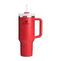 Stanley Thermos mug with straw The Quencher H2.O FlowState Tumbler 1.18L red
