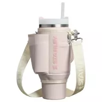 Stanley Carrying case for thermos mug with straw The All-Day Quencher Carry-All 1.18L light pink