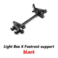 For SURRON Light Bee X Footpeg Bracket Integrated Foot Pedal Bracket Dirtbike Off-road E-bike for Surron Motorcycle Accessories Black Bracket