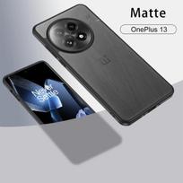 Translucent Armor Shockproof Phone Case For OnePlus 12 13 Skin Feel Matte Frame Magnetic Wireless Charging Plastic Back Cover For OnePlus 12