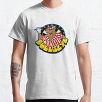 bullseye darts RETRO BIRTHDAY HORROR FILM MOVIE FUNNY PARODY T SHIRT XL gray
