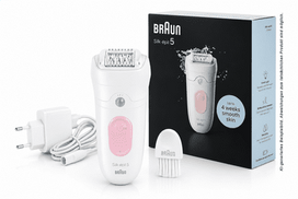 BRAUN Silk-épil 5 5-000 Epilator Pink White