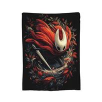 Hollow Knight Silksong Hornet Silksong Blanket Fleece Textile Decor   Multifunction Throw Blanket for Bedding Bedroom Bedspread 75cmx90cm brown