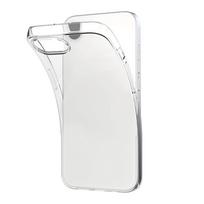 PURO 0.3 Nude Silicone Case for iPhone 16e/17e - Transparent