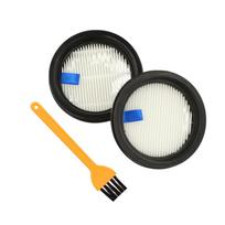 Captures 99.9% Of Dust HEPA Filters V500 Vacuum Filter Washable And Reusable 2 PACK white
