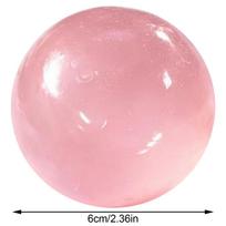 Stress Ball Slow Rebound Sensory Toy Slow Rebound Stress Relief Ball for Home Office School Classroom Adults Kids Teens Party rožinė