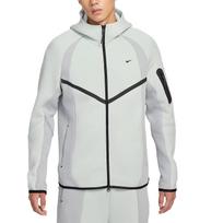 Nike Tech Men's Color-Block Full-Zip Fleece Windrunner Jacket IF1326-034 XXL sidabras