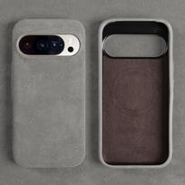 For Alcantara Premium Case for Google Pixel 9 10 Pro XL 9A 8A 7A 6A 5A 5 6 7 8 Pixel10 Pro 10Pro Phone Back Cover Case Coque Bag Google Pixel 6a gray