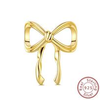 Gold Original Charm Bead Copper Leopard Cross Dog Bone Earth Airplane Charm Fit Bracelets Pendant Women Diy Jewelry beige