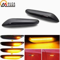 Sequential Flashing LED Turn Signal Side Marker Light for BMW E60 E61 E90 E91 E87 E81 E83 E84 E88 E92 E93 E82 E46 1 3 5 Series gray