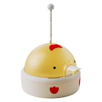 Interactive Dog Sensors Feeder Toy Food Port Sound Base Auto Treat Dispenser For Mental Stimulation beige