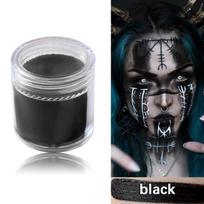 VERONNI Monochromatic Face and Body Paint for Halloween, Party, Drama, Christmas Makeup gray