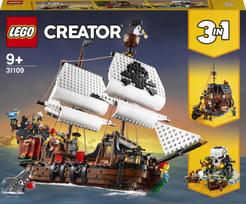 LEGO Creator 3 viename piratų laivas 31109, 1260 dalių