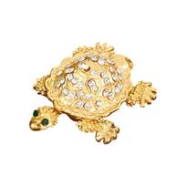 Artistics Metal Turtles Jewelry Box Organizers Secure Lock Systems for Necklace Earrings Storage balta