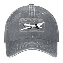 New MQ Reaper Baseball Cap Horse Hat Luxury Unisex cap hats for Unisex GentleUnisex Hat Women Unisexs gray