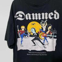 VTG The Damned band rock Tshirt Black Unisex Tee All Sizes S5Xl XXL gray