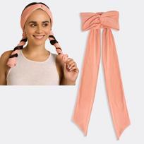 Soft Heatless Curls Headband No Heat Curling Rod Fashion Overnight Hair Curler  for Women rožinė