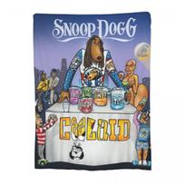 Snoop Doggy Dogg Doggystyle Death Row Blankets Soft Warm Flannel Throw Blanket Cover for Bed Living room Picnic Travel Home Sofa 75x100cm (30x40inch) gray