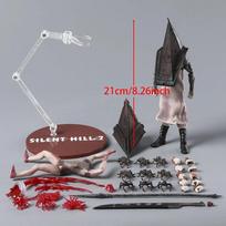 Mezco Toyz One 12 Silent Hill 2 Pyramid Head PVC Action Figure Model Toy Colletible Figurine gray