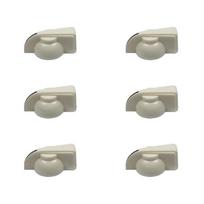 6Pcs Potentiometer Knob Caps Guitar Amplifier Effect Pedal Knobs Big Chicken Head Knobs Guitar Accessories Enduring balta