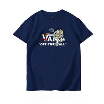 Toy Story Buzz Lightyear Short-sleeved T-shirt for Men and Women Summer Cotton Loose Three-eyed Couple Short-sleeved T-shirt XXXL white