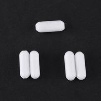 5pcs Type C White Color PTFE Stir Bar Laboratory Stirrer Flea Lab Spinner for Magnetic Mixer type 1 white