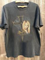 98 BUFFY THE VAMPIRE SLAYER Filmo Grafinis Anglies Spalvos Unisex Marškinėliai KH17831 Unisex Marškinėliai XXL gray
