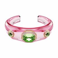 Swarovski Dulcis inlaid design crystal gold-plated resin bracelet unisex couple style multi-color 5714382 auksas
